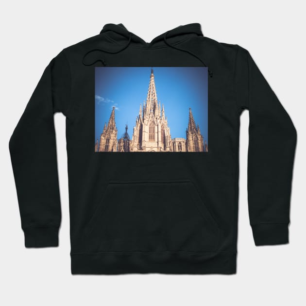 Barcelona Cathedral Hoodie by myyylla